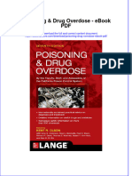 Download ebook Poisoning Drug Overdose Pdf full chapter pdf