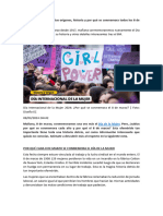 Día Internacional de La Mujer - Noticia