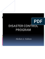 Disaster Control Program