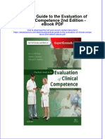 Download ebook Practical Guide To The Evaluation Of Clinical Competence 2Nd Edition Pdf full chapter pdf