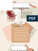 Retencion de Placenta