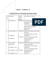 Storm Water Drainage Projects Contacts