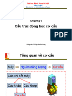 Bai Giang Chuong 1 - Cau Truc Dong Hoc Co Cau