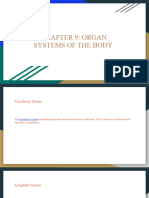 Chapter 9_ Organ Systems of the Body