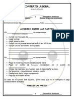 Contrato Laboral