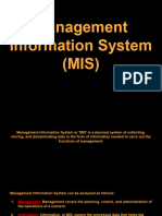 Management Information System (MIS)