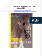 Download ebook World Civilizations Volume 1 To 1700 Pdf full chapter pdf