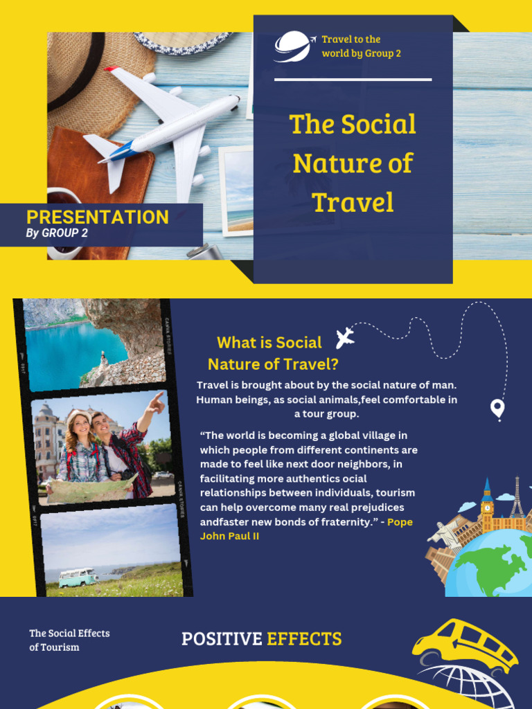 Social Impacts of Tourism | PDF | Tourism | Mental Disorder