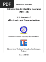 ML Manual - 2023-24