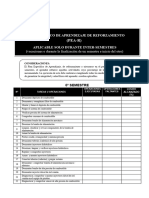 (PEA-R) : Plan Específico de Aprendizaje de Reforzamiento