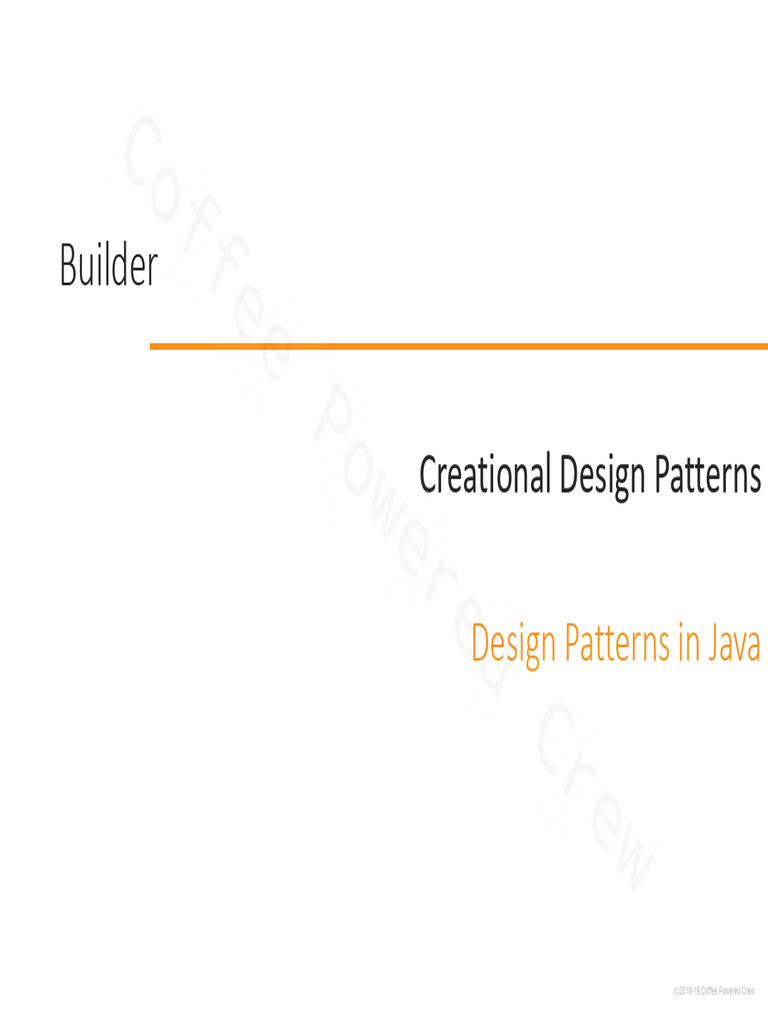 Design+Patterns+in+Java+ +summary+v2 | PDF | Method (Computer ...