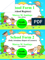 Cover Page Design For School Forms by Malikhaing Maestra