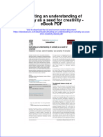 Ebook Cultivating An Understanding of Curiosity As A Seed For Creativity PDF Full Chapter PDF