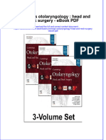 Download ebook Cummings Otolaryngology Head And Neck Surgery Pdf full chapter pdf