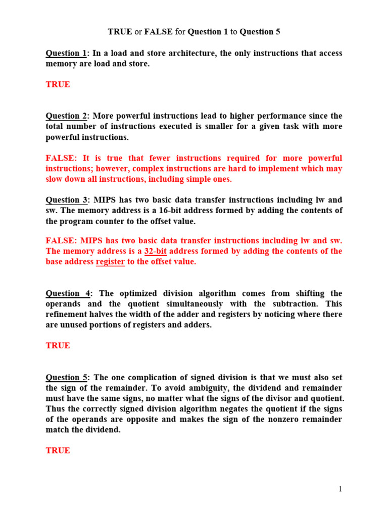CS205 Assignment1 Solution | PDF | Integer (Computer Science) | Central  Processing Unit