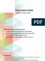 Ethics Death and Dying