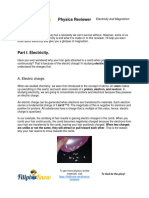 Electricity-and-Magnetism Chapter Reviewers For Test