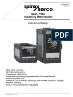 Instrukcja Regulator SX80 - SX90-IM-P323-35-PL Spirax Sarco