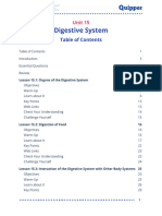 Science 8 Unit 15 Digestive System (Study Guide)
