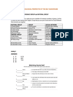 CHAPTER 2 Sociological Perspective of The Self