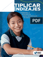 Multiplicar Aprendizajes Tutorias A Distancia para Potenciar La Escuela