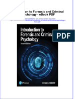 Ebook Introduction To Forensic and Criminal Psychology PDF Full Chapter PDF