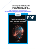 Ebook Data Communication and Computer Networks A Business Users Approach 9Th Edition PDF Full Chapter PDF