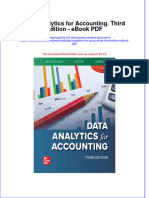 Ebook Data Analytics For Accounting Third Edition PDF Full Chapter PDF