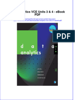 Ebook Data Analytics Vce Units 3 4 PDF Full Chapter PDF