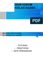 produk hukum pengadilan agama revisi