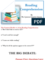 Reading Comprehension PPT