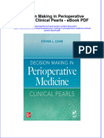 Ebook Decision Making in Perioperative Medicine Clinical Pearls PDF Full Chapter PDF