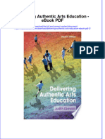 Ebook Delivering Authentic Arts Education 2 Full Chapter PDF