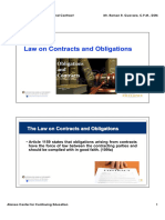 Law On Contracts and Obligations and Incoterms-1