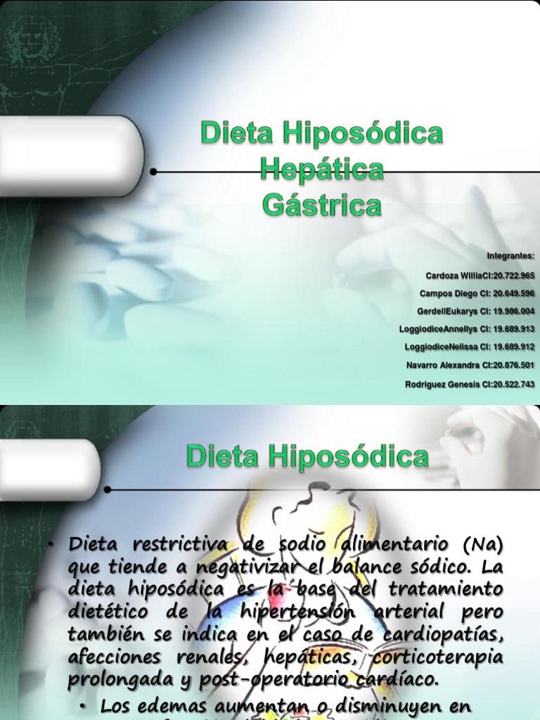 b dieta hiposódica