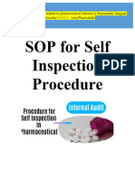 SOP For Self Inspection Procedure