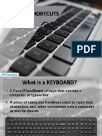 Keyboard Shortcuts