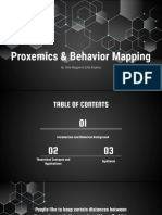 Proxemics and Behavior Mapping
