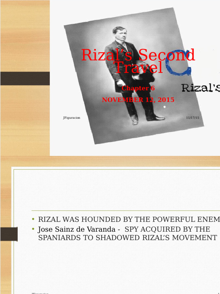Rizal's Journey with Jose Sainz de Varanda | PDF | Home & Garden