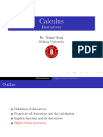 D3 - 3 Higher Order Derivative-1