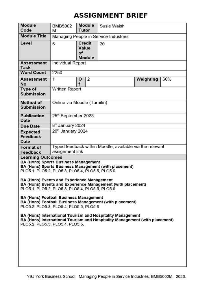 BMB5002M Assignment 1 of 2 (1) - Tagged | PDF | Methodology | Critical ...