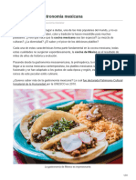 Superprof - Mx-Historia de La Gastronomía Mexicana