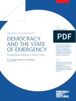 Democracy and The State of Emergency