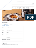 Tarta de Queso en Freidora de Aire