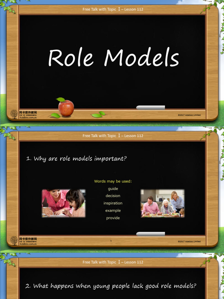 Importance of Role Models in Life | PDF | Psychology | Social Psychology