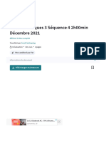 6 Mathématiques 3 Séquence 4 2h00min Décembre 2021 - PDF - Géométrie - Mathématiques Élémentaires