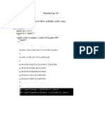 Practical No 30 Java Done