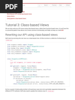 3 - Class Based Views - Django REST Framework