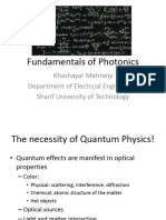 Fundamentals Phtonics