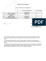 OPISUL Documentelor de Candidatura - PSD